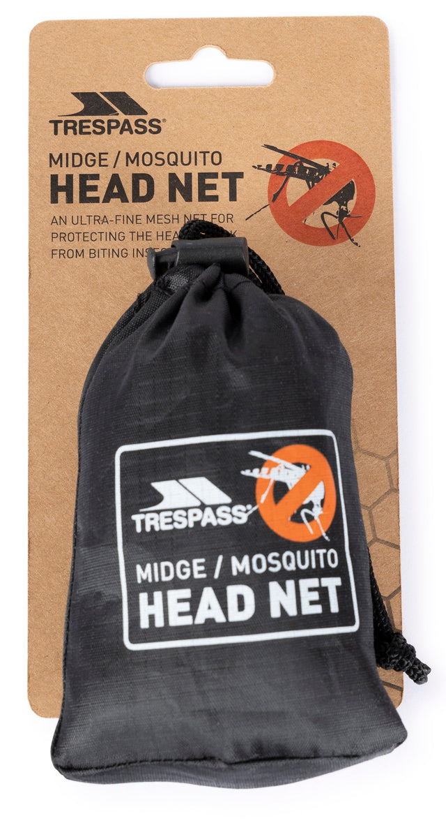 Midge Head Net - Black - Trespass