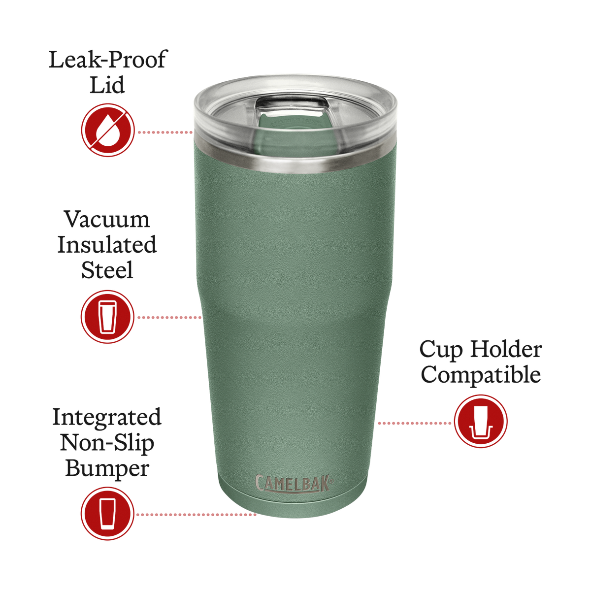 Thrive Thermobecher, VSS 30oz - Moss – Camelbak