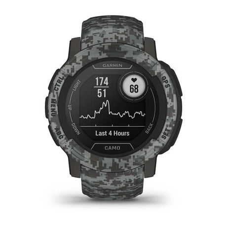 Instinct® 2 – Camo Edition, Graphite Camo – Garmin