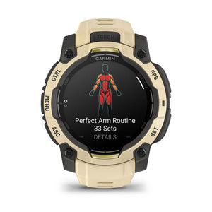 Instinct® 3 – 45 mm, AMOLED, Citrine mit Citrine Armband – Garmin