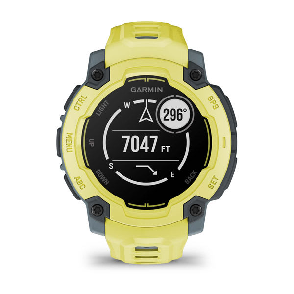 Instinct® E – 45 mm, Electric Lime mit Electric Lime Armband – Garmin