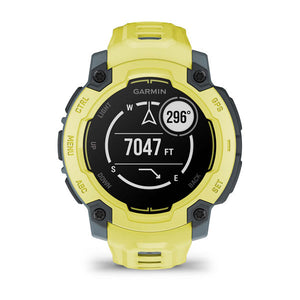 Instinct® E – 45 mm, Electric Lime mit Electric Lime Armband – Garmin