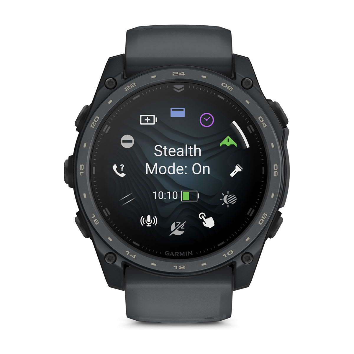 tactix® 8 – 51 mm, AMOLED, Cerakote®-Beschichtung, Inklusive Applied Ballistics Ultralight™ Solver und Slate Gray Cerakote®-Beschichtung – Garmin
