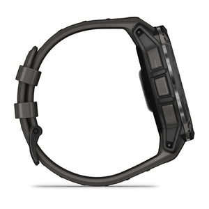 Instinct® 3 – 50 mm, AMOLED, Schwarz Mit Charcoal Riemen – Garmin
