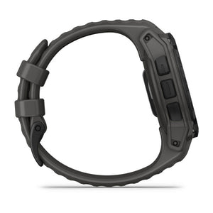 Instinct® E – 40 mm, Schwarz mit Charcoal-Armband – Garmin