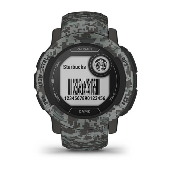 Instinct® 2 – Camo Edition, Graphite Camo – Garmin