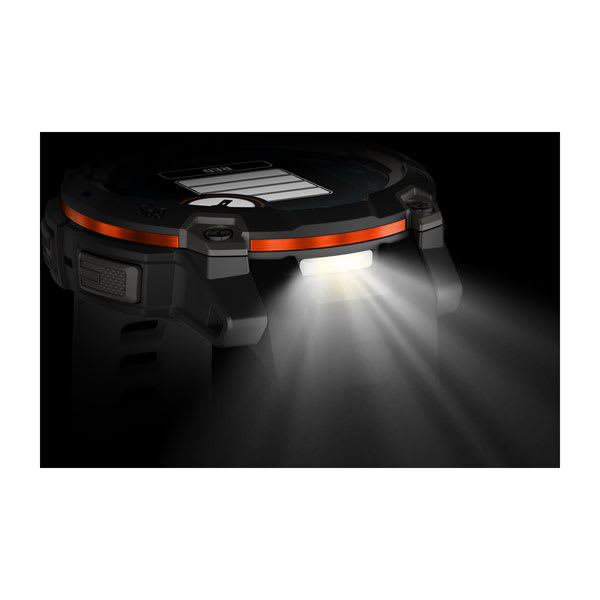 Instinct® 3 – 45 mm, Solar, Schwarz mit schwarzem Armband – Garmin