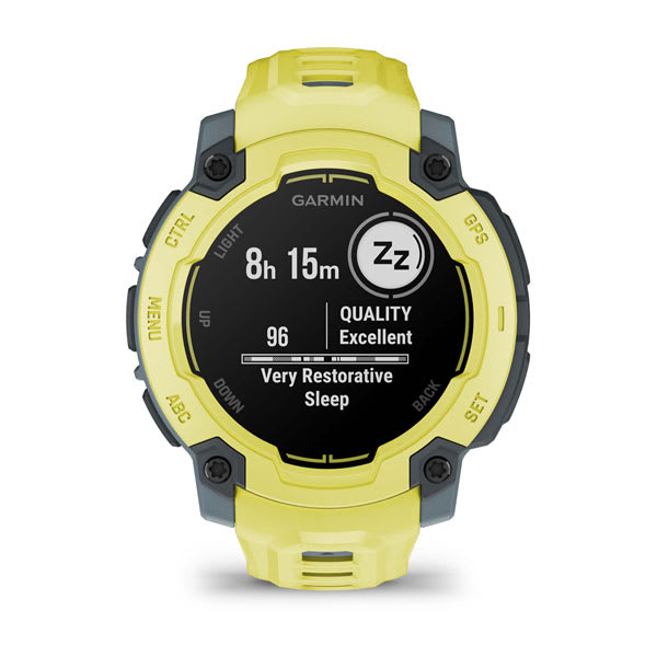 Instinct® E – 45 mm, Electric Lime mit Electric Lime Armband – Garmin