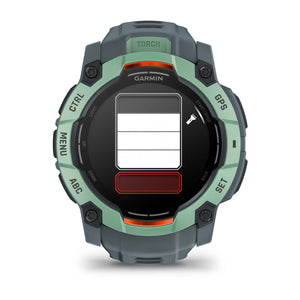 Instinct® 3 – 50 mm, AMOLED, Neotropic mit Twilight Armband – Garmin