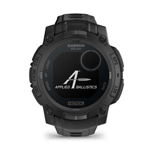 Instinct® 3 – 45 mm, Solar, Tactical Edition, Schwarz mit schwarzem Armband – Garmin