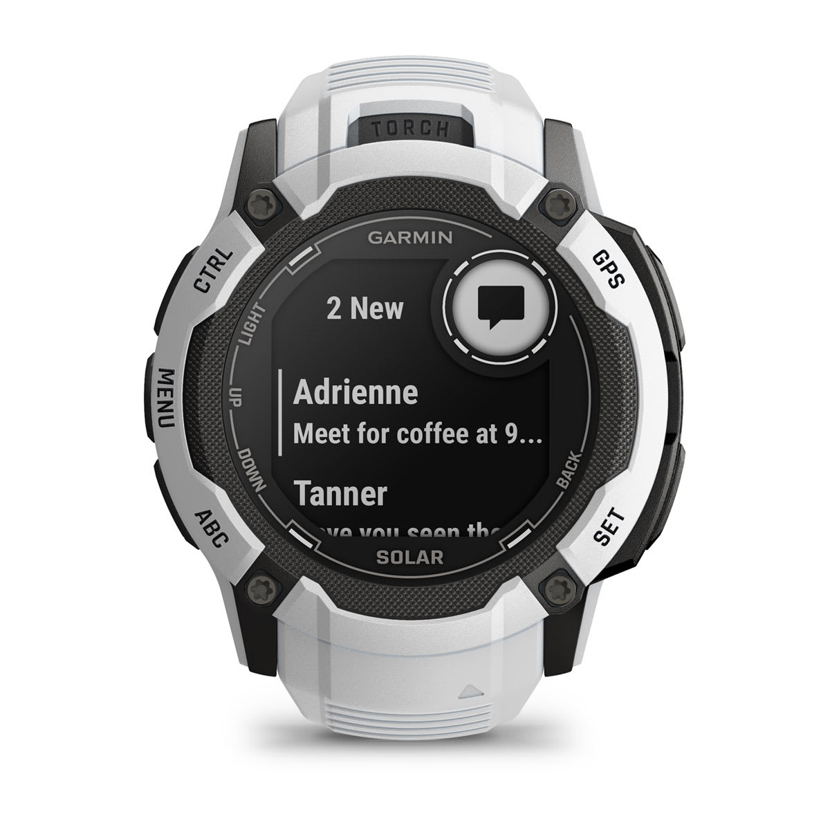 Instinct® 2X Solar, Whitestone – Garmin