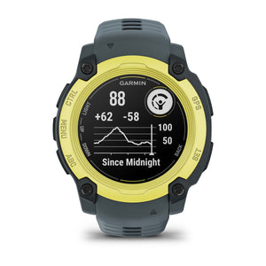 Instinct® E – 40 mm, Electric Lime mit Twilight Armband – Garmin