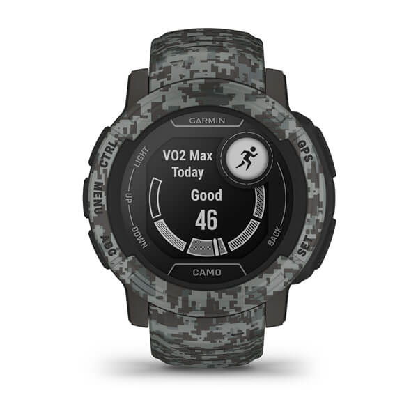 Instinct® 2 – Camo Edition, Graphite Camo – Garmin