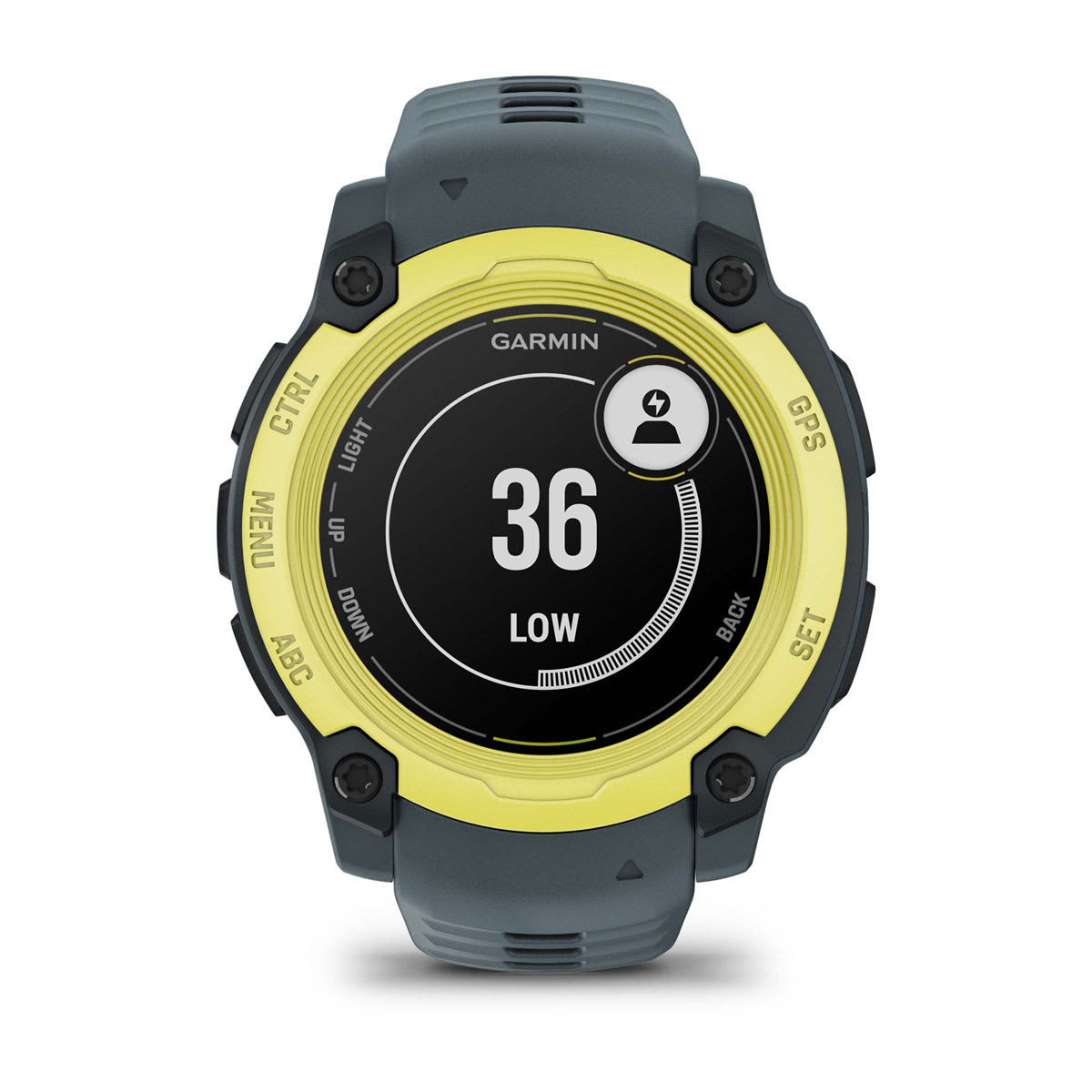 Instinct® E – 40 mm, Electric Lime mit Twilight Armband – Garmin