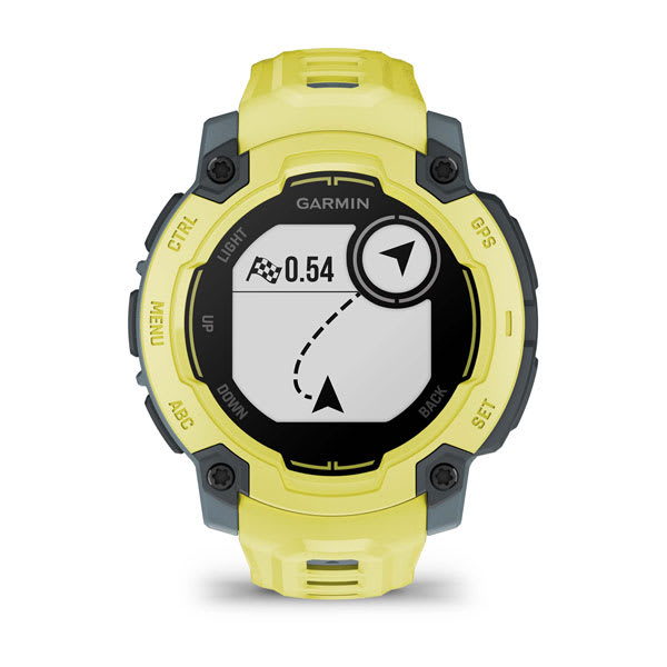 Instinct® E – 45 mm, Electric Lime mit Electric Lime Armband – Garmin