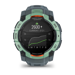 Instinct® 3 – 50 mm, AMOLED, Neotropic mit Twilight Armband – Garmin