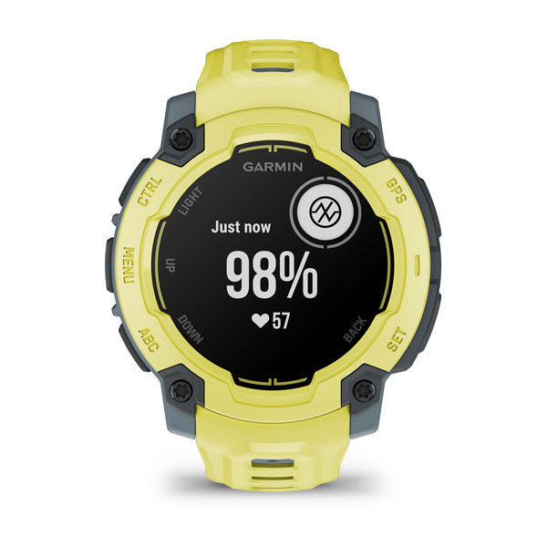 Instinct® E – 45 mm, Electric Lime mit Electric Lime Armband – Garmin