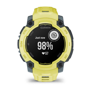 Instinct® E – 45 mm, Electric Lime mit Electric Lime Armband – Garmin
