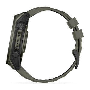 tactix® 8 – 51 mm, AMOLED, Cerakote®-Beschichtung, Inklusive Applied Ballistics Ultralight™ Solver und Olive Cerakote®-Beschichtung – Garmin