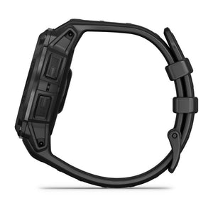 Instinct® 3 – 45 mm, Solar, Tactical Edition, Schwarz mit schwarzem Armband – Garmin