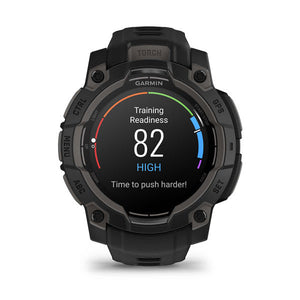 Instinct® 3 – 45 mm, AMOLED, Schwarz mit schwarzem Armband – Garmin