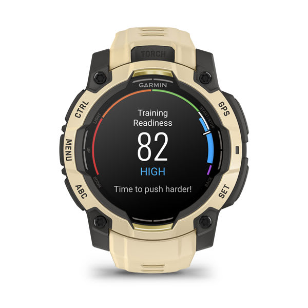 Instinct® 3 – 45 mm, AMOLED, Citrine mit Citrine Armband – Garmin