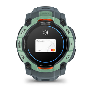 Instinct® 3 – 50 mm, AMOLED, Neotropic mit Twilight Armband – Garmin