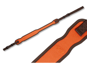 Gewehrgurt - Orange Nylon/Gummi-Beschichtung - CZ