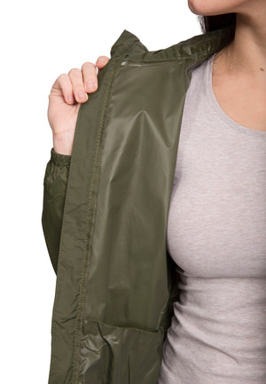 Qikpac Female Jkt - Moss - Trespass