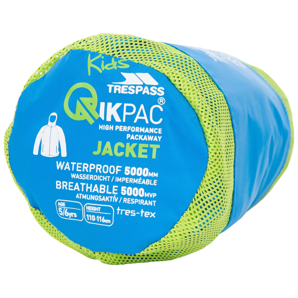 Qikpac Jacket - Cobalt - Trespass