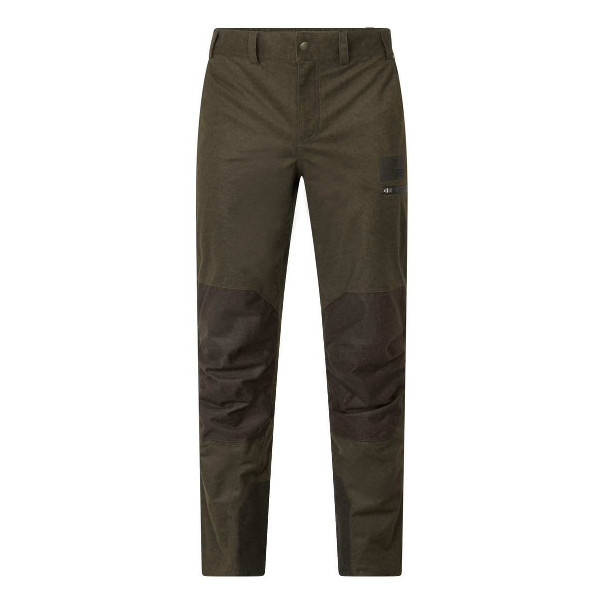 Quest Bukser - Pine green melange