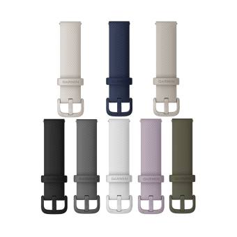 Quick release-remme, Sage grey, sølv hardware 1