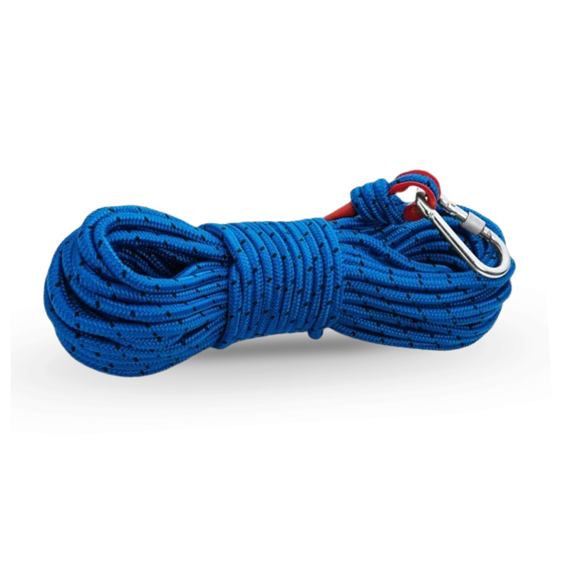 Seil mit Karabiner und Schlaufe (720 KG)