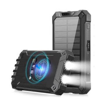 Powerbank – 30.000 mAh mit Solarzelle - Ignition