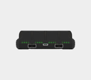 Handy C4 Pro Ladegerät 4 Kanäle / LED-Anzeige / Eingang 5V USB 3.1 Typ-C / Ausgang 4x1A / Powerbank 2x2,5A / für IMR/Li-Ion, Ni-MH, Ni-Cd - Armytek