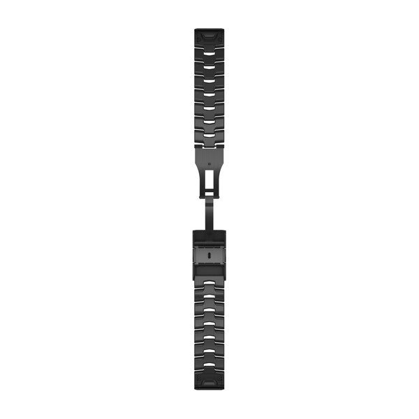 QuickFit® 22 Uhrenarmbänder, Belüftetes Titanarmband, Carbon Grey DLC-Beschichtung – Garmin
