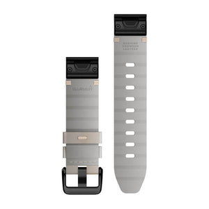 QuickFit® 20 Uhrenarmbänder, Limestone Leder – Garmin