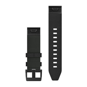 QuickFit® 22 Uhrenarmbänder, Schwarzes Leder – Garmin