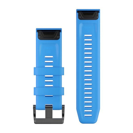 QuickFit® 26 Uhrenarmbänder, Cyan Blue Silikon – Garmin