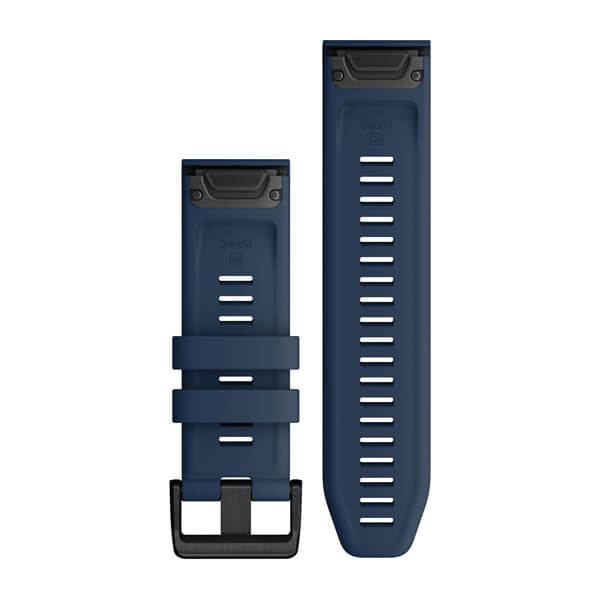 QuickFit® 26 Uhrenarmbänder, Captain Blue Silikon – Garmin
