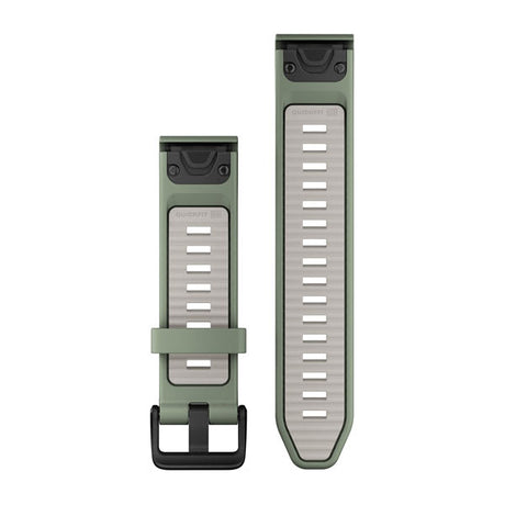QuickFit® 20 Armbänder, Willow/Fog Grey Silikon – Garmin