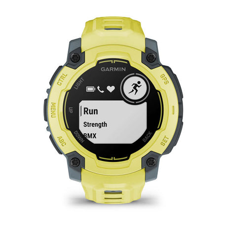 Instinct® E – 45 mm, Electric Lime mit Electric Lime Armband – Garmin