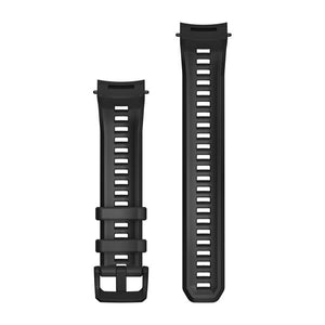 22-mm-Armbänder (Instinct® E – 45 mm), Schwarzes Silikon – Garmin