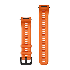 22-mm-Armbänder (Instinct® E – 45 mm), Ember Orange Silikon – Garmin