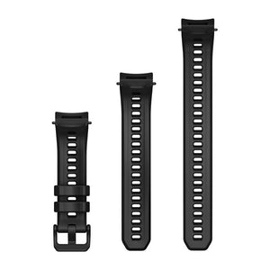 20-mm-Armbänder (Instinct® E – 40 mm), Schwarzes Silikon – Garmin