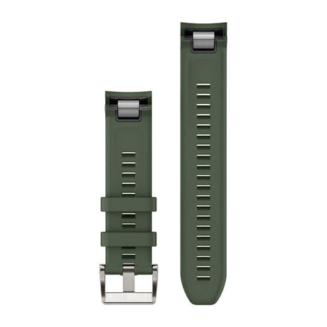 QuickFit® 22 Uhrenarmbänder, Pine Green Silikonarmband – Garmin