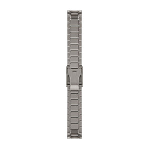 QuickFit® 22 Uhrenarmbänder, Gehärtetes Gliederarmband aus Titan – Garmin