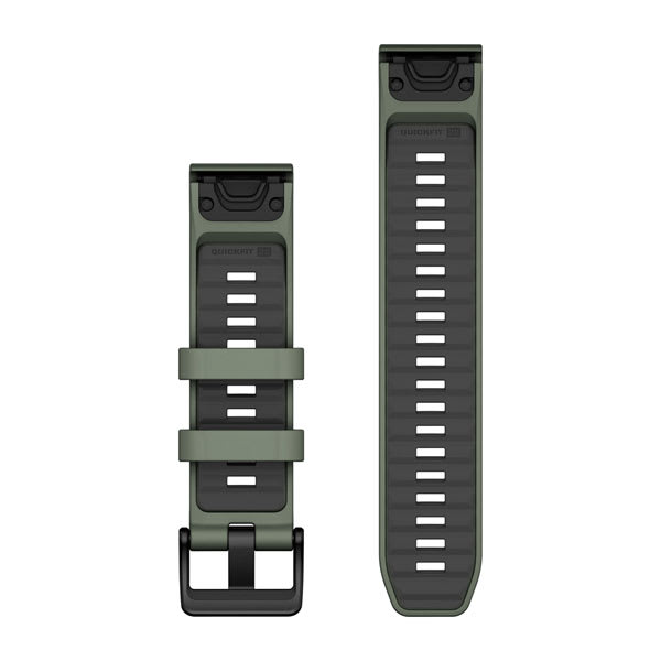 QuickFit® 22 Armbänder Willow/Graphite Silikon – Garmin