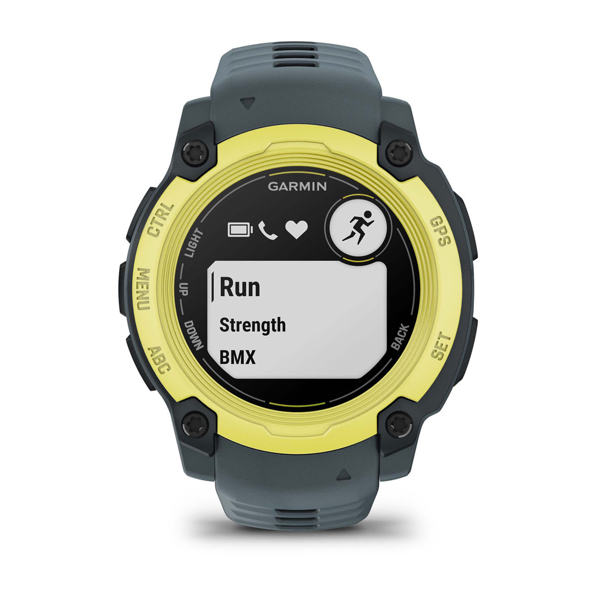 Instinct® E – 40 mm, Electric Lime mit Twilight Armband – Garmin