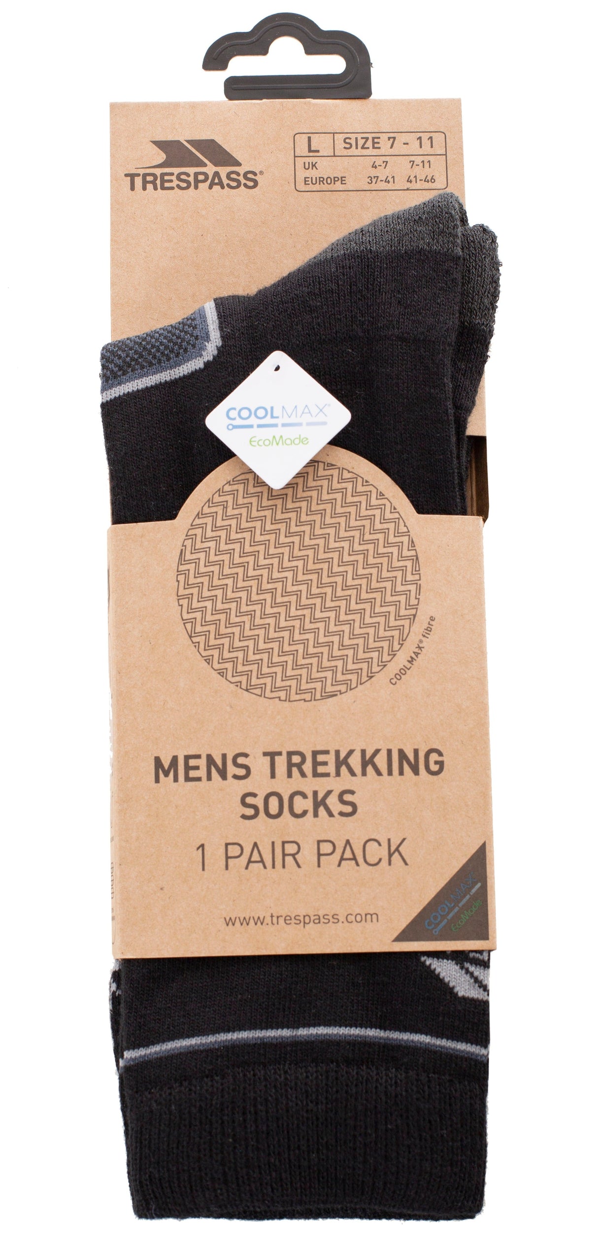 Rizzle Eco - Black - Trespass